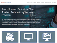 Tablet Screenshot of ctsolutions.com
